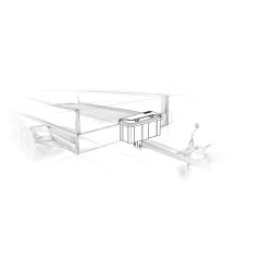 BLACKIT Lite fäste rak