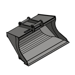 Planeringsskopa S50 500L 1500mm