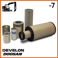 Doosan/Develon DX140LC-7 500H Filterkit