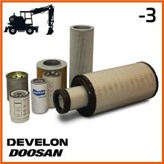 Doosan DX140W-3 500H Filterkit.